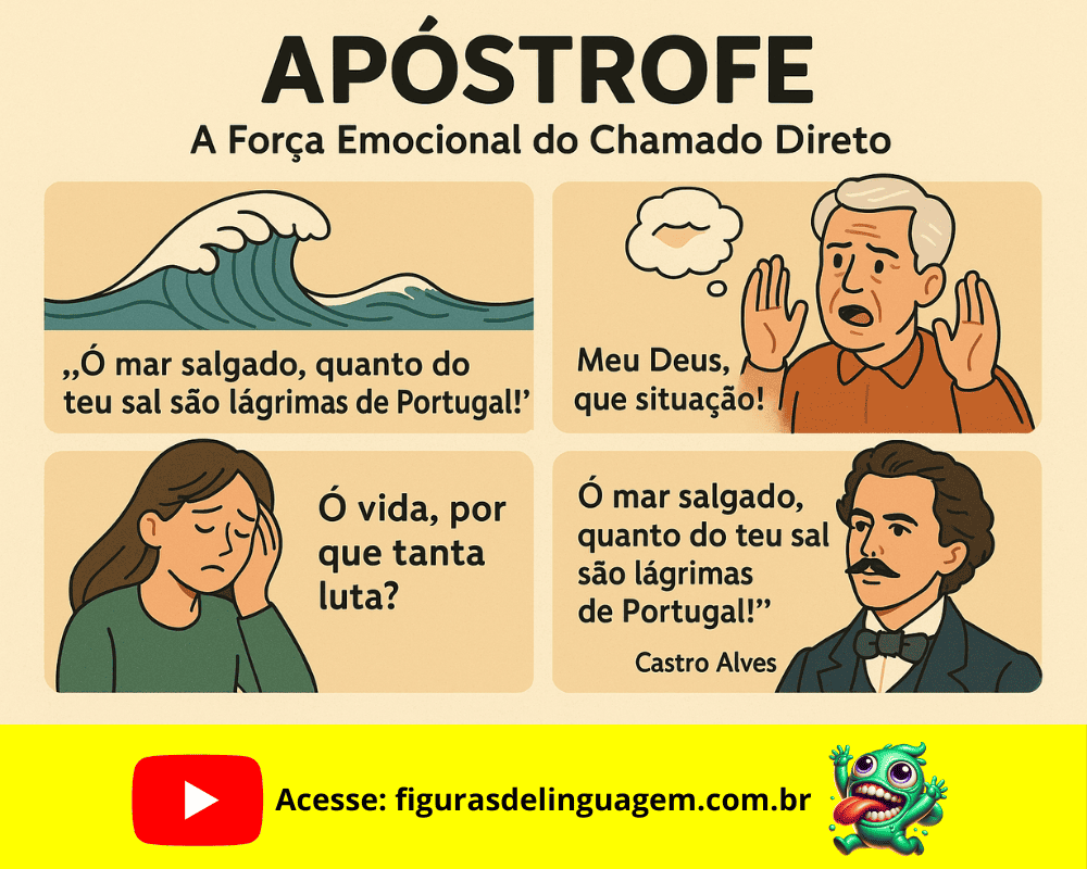 No momento, você está visualizando Apóstrofe: A Figura de Linguagem que Dá Voz às Emoções