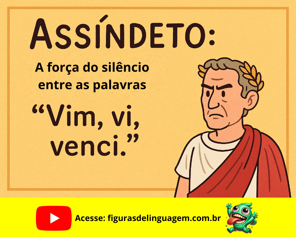No momento, você está visualizando Assíndeto: O Que é, Exemplos e Como Usar Essa Figura de Linguagem