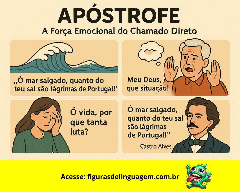 No momento, você está visualizando Apóstrofe: A Figura de Linguagem que Dá Voz às Emoções