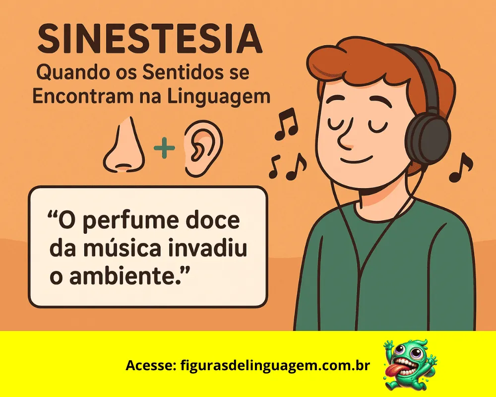 No momento, você está visualizando Sinestesia: A Figura de Linguagem que Une os Sentidos