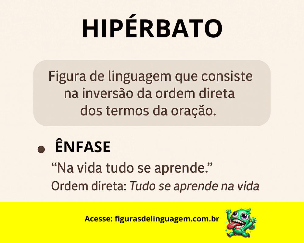 No momento, você está visualizando Hipérbato: O Que É, Como Usar e Exemplos Práticos Dessa Figura de Linguagem